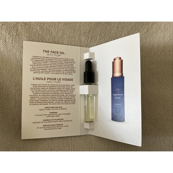 Augustinus Bader the Face Oil 2.2 ml / 0.07 fl oz Vial Sample New W/ TFC8 - Picture 2 of 3